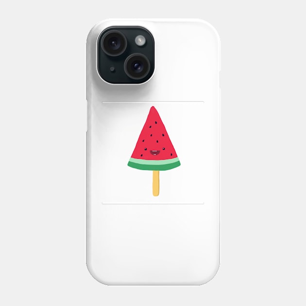 Summer watermelon popsicle Phone Case by rocioalb