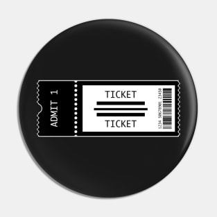 Concert Tickets Pin