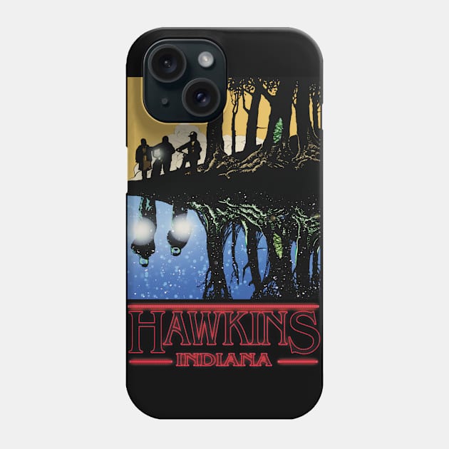 Visit Hawkins, Indiana Phone Case by RocketPopInc