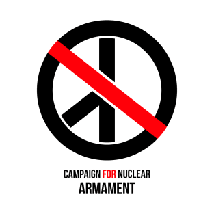 Campaign for Nuclear Armament CND parody T-Shirt