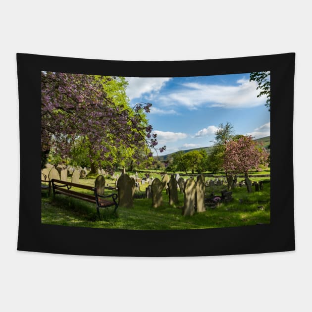 St John church(Bamford) Tapestry by jasminewang