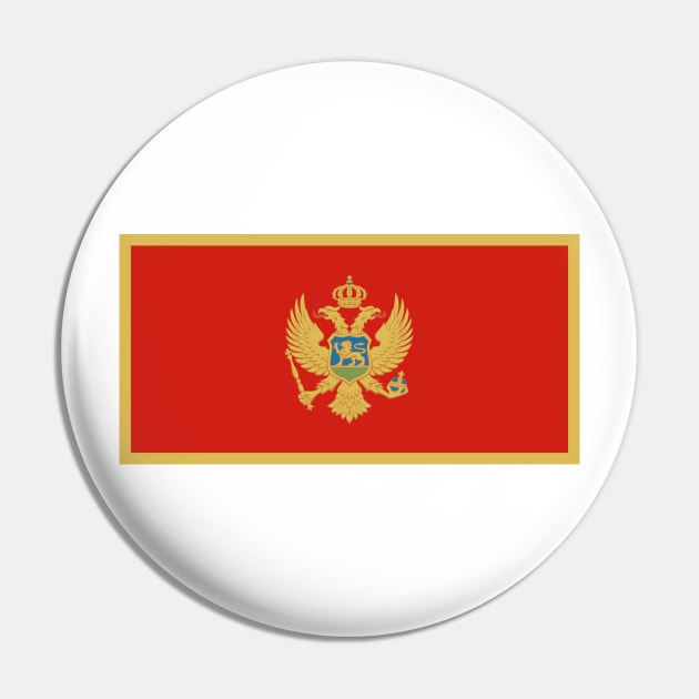 Montenegro Pin by Wickedcartoons