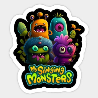 my singing monsters wubbox Sticker for Sale by FROMmetoyou1 in