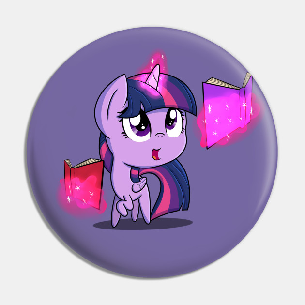 Chibi Twilight Sparkle My Little Pony Friendship Is Magic Char Pin Teepublic