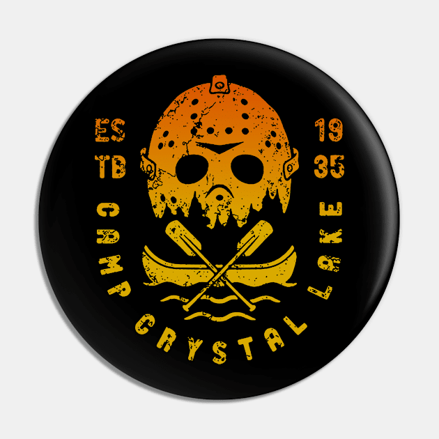 Camp Crystal Lake Pin by cedricrms