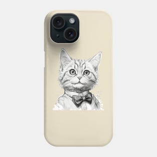 smart cat Phone Case