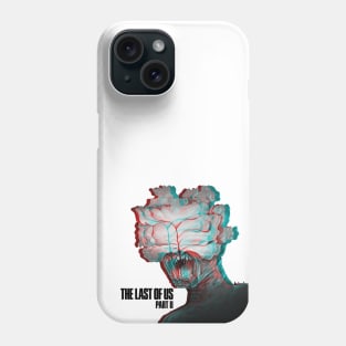 The Last of Us Clicker anglyph design Phone Case