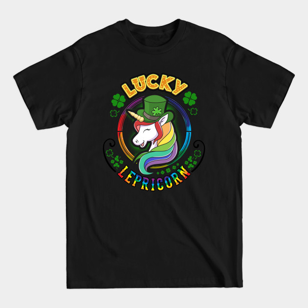 Disover Lucky Lepricorn Kids T-shirts - St Patricks Day Kids - T-Shirt