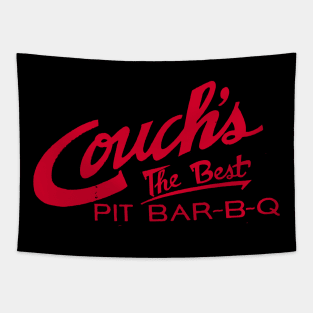 Couch's The Best Pit Bar-B-Q Tapestry