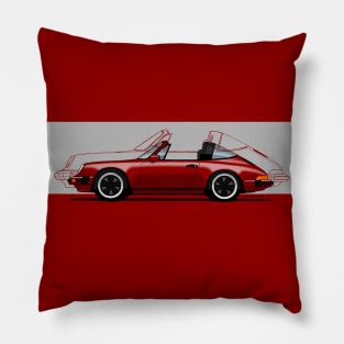 The iconic German sports car (for dark backgrounds) Pillow