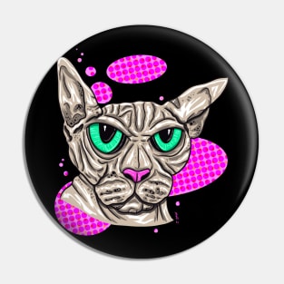 Sphynx cat Pin