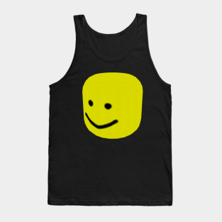 Roblox Character Head Tank Tops Teepublic - roblox noob head buddy