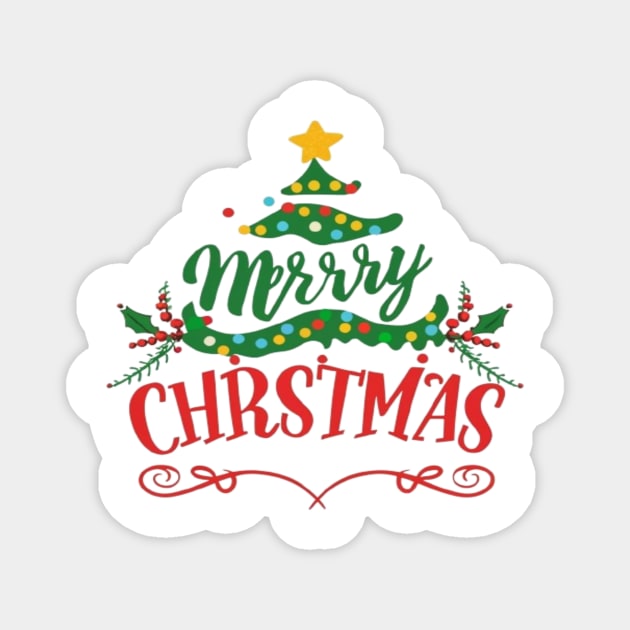 MERRY CHRISTMAS PICTURE Magnet by tee4youhma