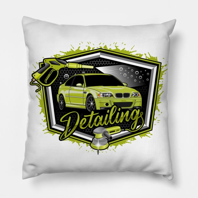 BMW M3 E46 Detailing Pillow by Car_Designer