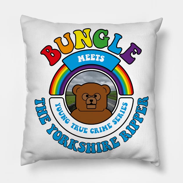 Bungle meets… The Yorkshire Ripper Pillow by andrew_kelly_uk@yahoo.co.uk