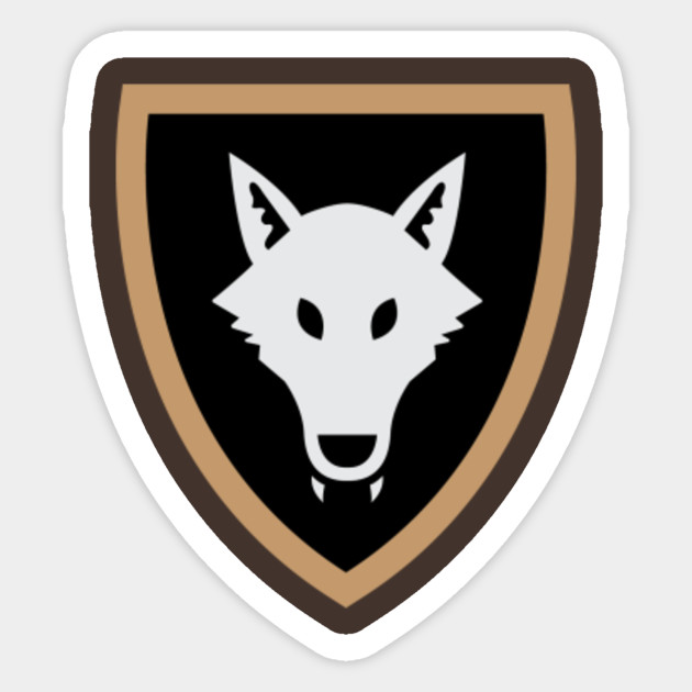 wolfpack logo lego sticker
