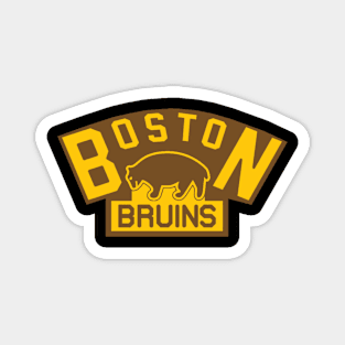 Vintage Boston Bruins Magnet