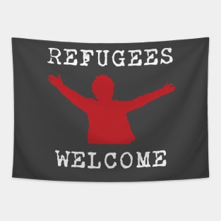 Refugees Welcome Tapestry