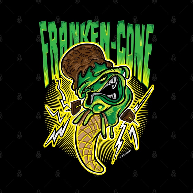 Franken-Cone Frankenstein's Ice Cream by eShirtLabs