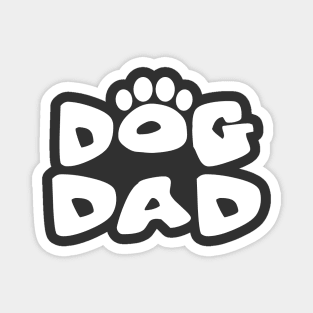 Dog Dad Logo Magnet