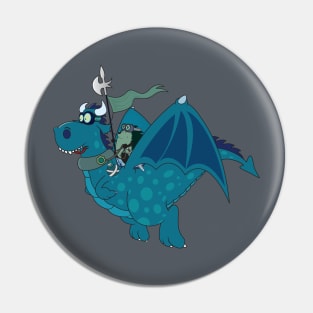 Dragon Rider Pin