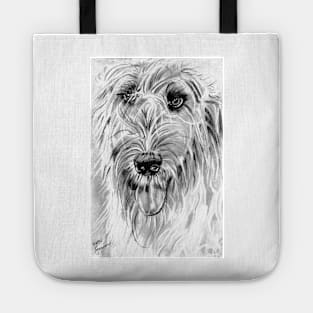 Irish wolfhound (Portrait) Tote