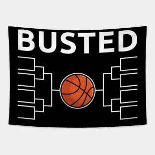 Busted Tournament Bracket Tapestry