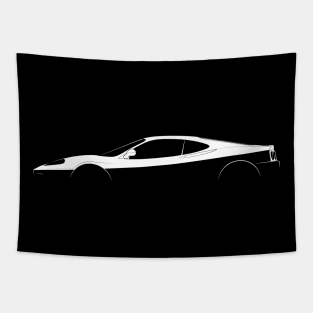 Ferrari 360 Modena Silhouette Tapestry