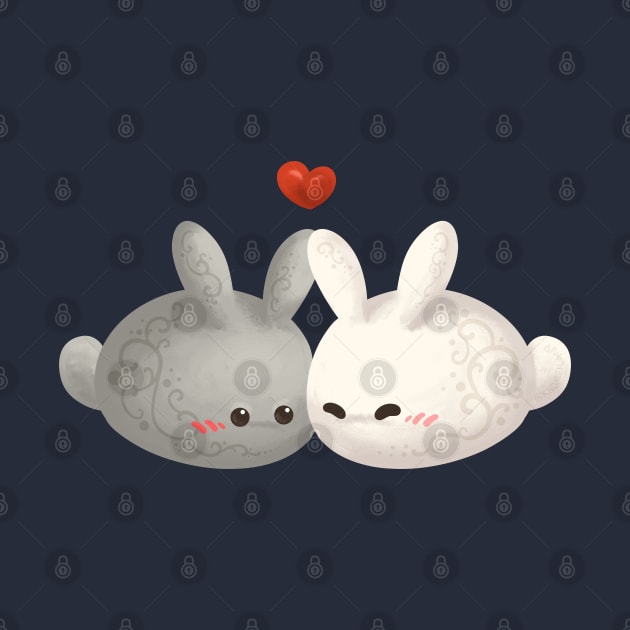 Bunnies Love Story by Khotekmei