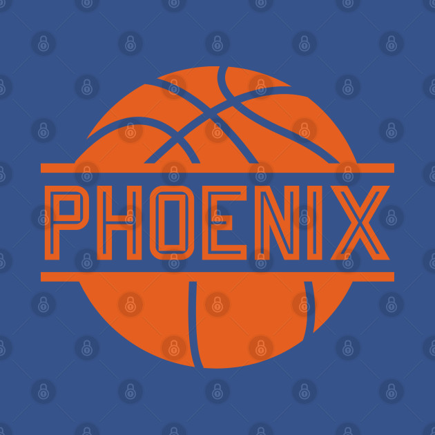 Disover Phoenix AZ Basketball Logo - Phoenix Basketball - T-Shirt