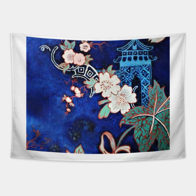 Cherry Blossom Tapestry by JUST BUDDY