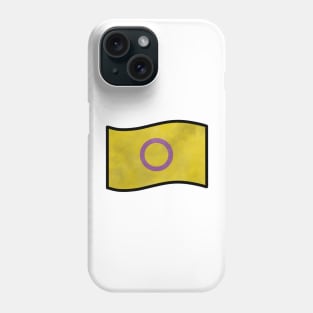 Foggy Intersex Pride Flag Phone Case