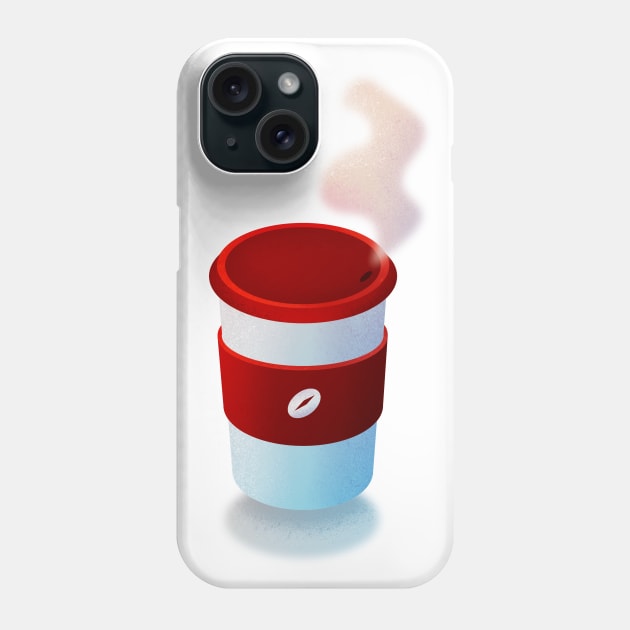 Cup of Coffee Phone Case by Gatefold