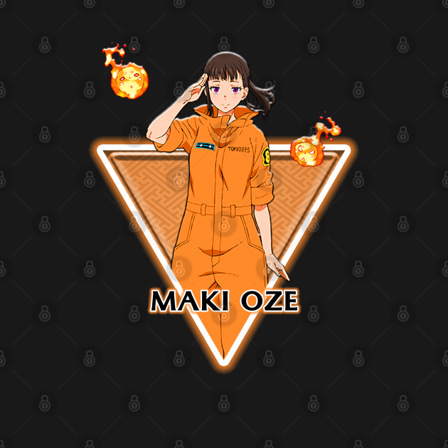 Disover MAKI OZE - Fire Force - T-Shirt