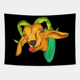 Maine Goat Tapestry