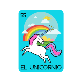 El Unicornio loteria T-Shirt