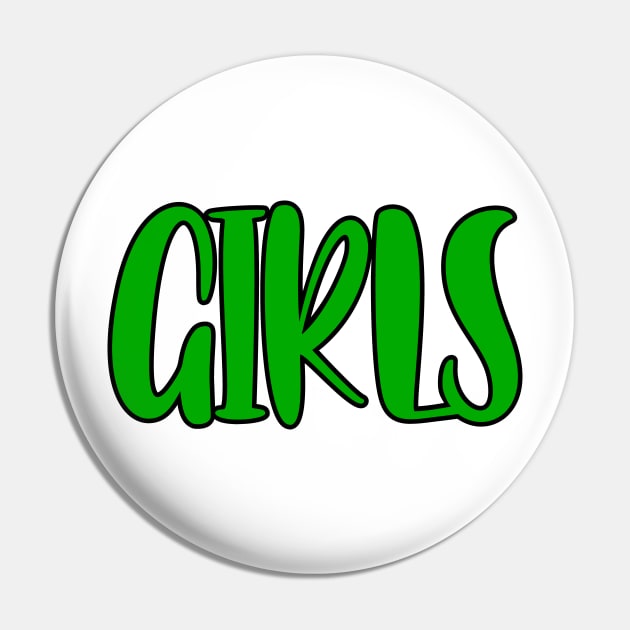 Girls Pin by colorsplash