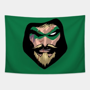 the emerald archer Tapestry