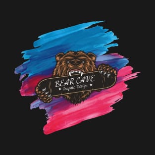 Bear Cave Store Logo T-Shirt