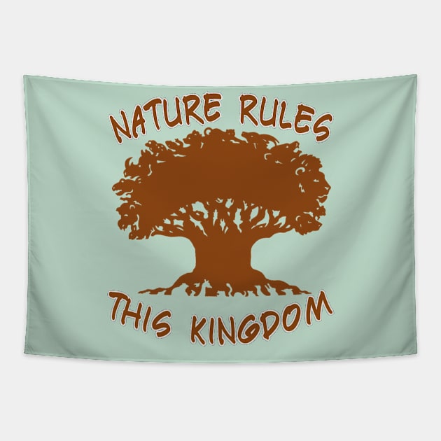 Nature Rules This Kingdom Tapestry by MPopsMSocks