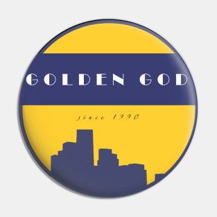 Golden God Pin