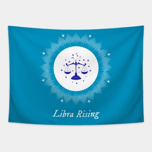 Libra Rising Astrology Chart Zodiac Sign Ascendant Tapestry