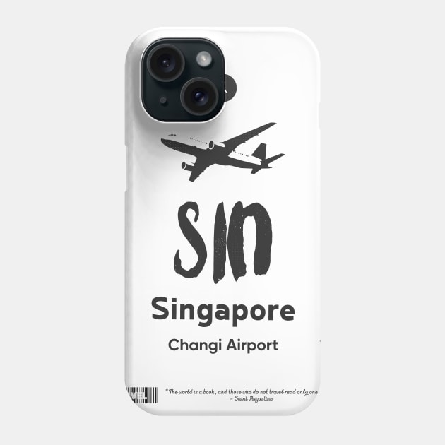 SIN Singapore Phone Case by Woohoo