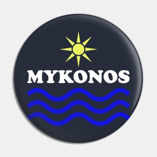 MYKONOS-Greece Sun Water Pin