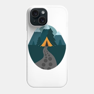 Camping Hiking I don't hate people I just feel better Phone Case