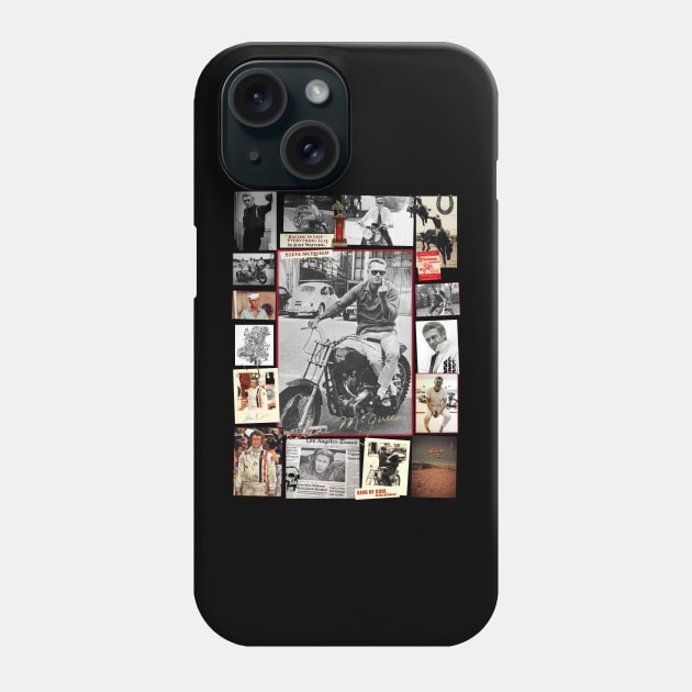 STEVE MCQUEEN COLLAGE #2 Phone Case by CS77