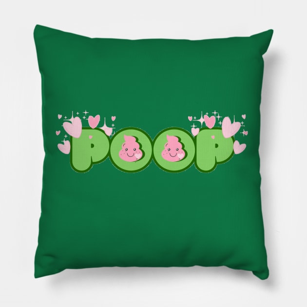 Cute Poop Pillow by Shadow Designs