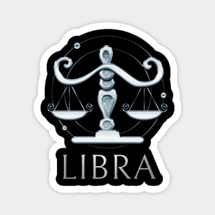 Libra Zodiac Sign Magnet