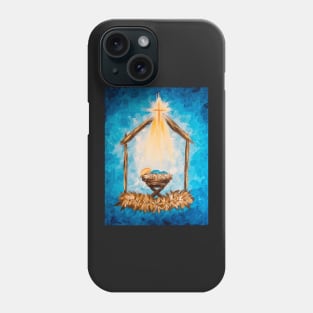 Rustic Nativity Scene Phone Case