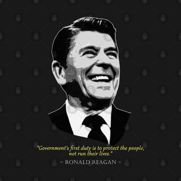 Ronald Reagan Quote by Nerd_art